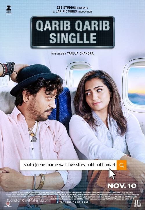 Qarib Qarib Singlle - Indian Movie Poster