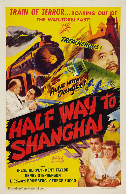 Half Way to Shanghai - Re-release movie poster