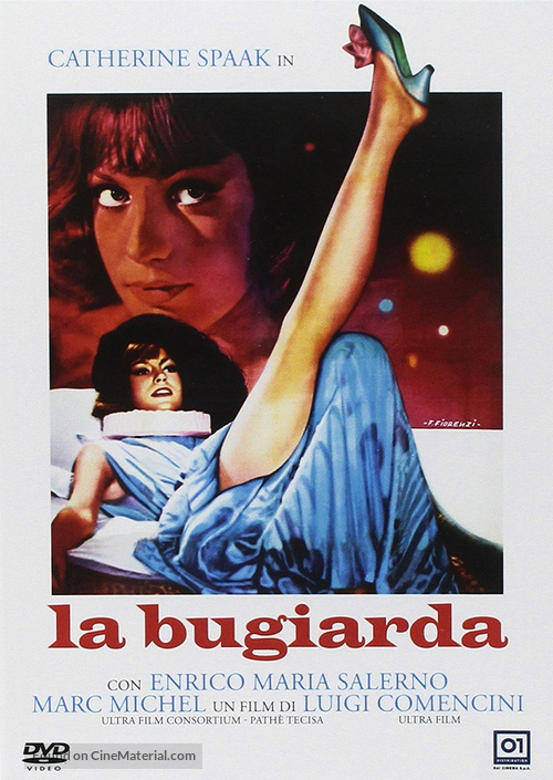 La bugiarda - Italian DVD movie cover
