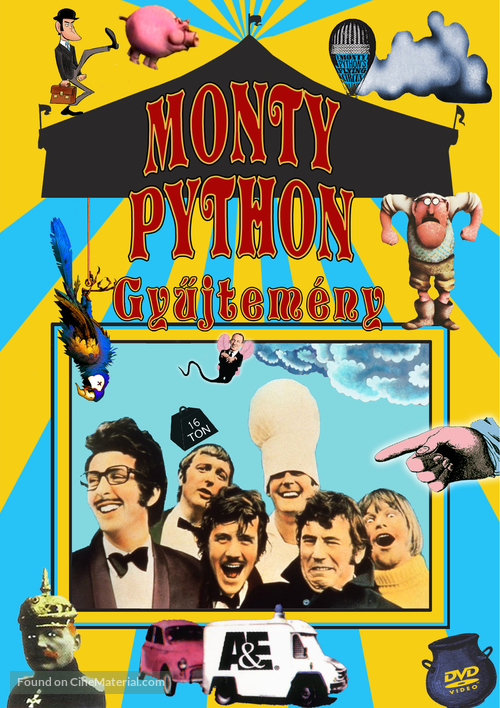 &quot;Monty Python&#039;s Flying Circus&quot; - Hungarian DVD movie cover