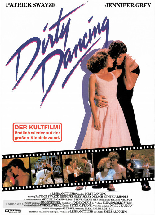 Dirty Dancing - German Movie Poster