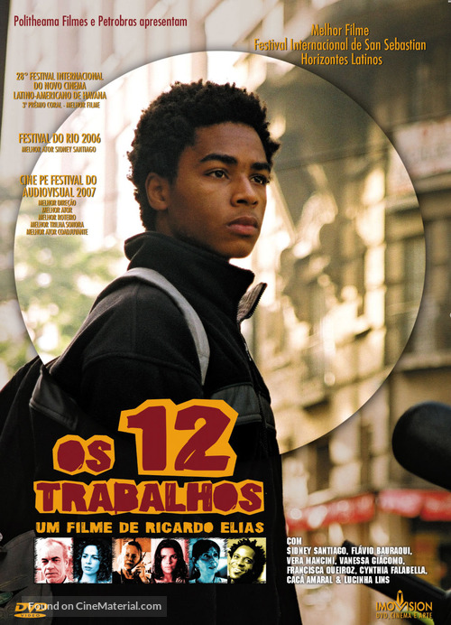 12 Trabalhos, Os - Brazilian Movie Cover