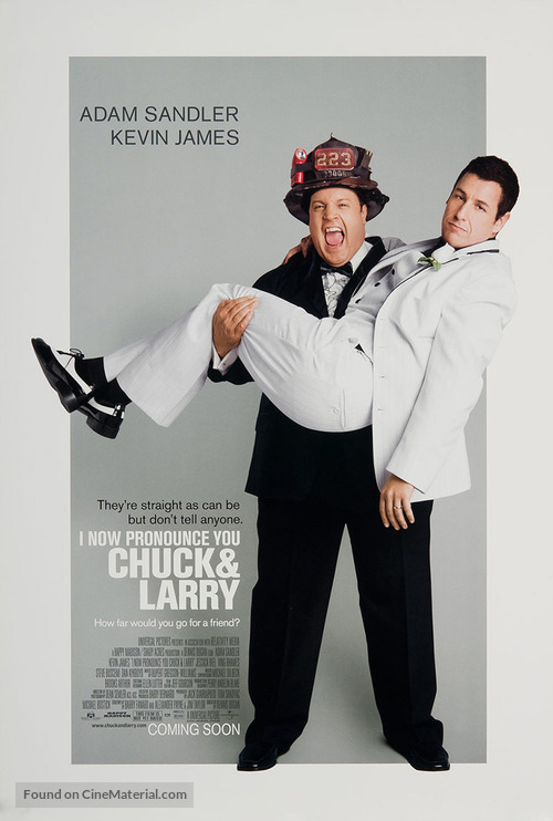 I Now Pronounce You Chuck &amp; Larry - Movie Poster