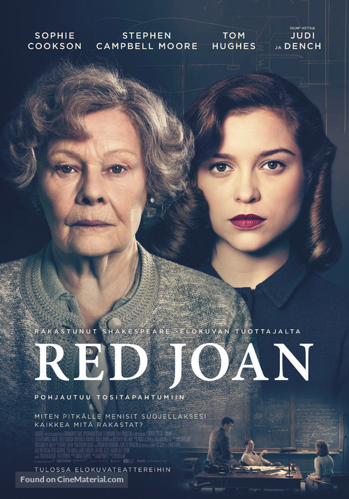 Red Joan - Finnish Movie Poster