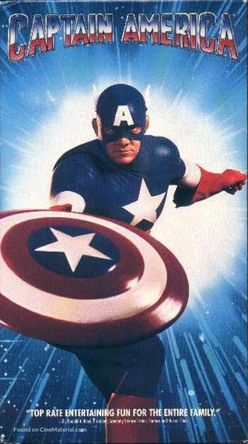 Captain America - VHS movie cover