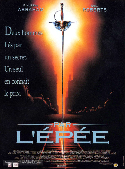 By the Sword - French Movie Poster