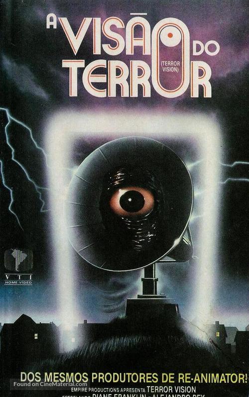 TerrorVision - Brazilian VHS movie cover
