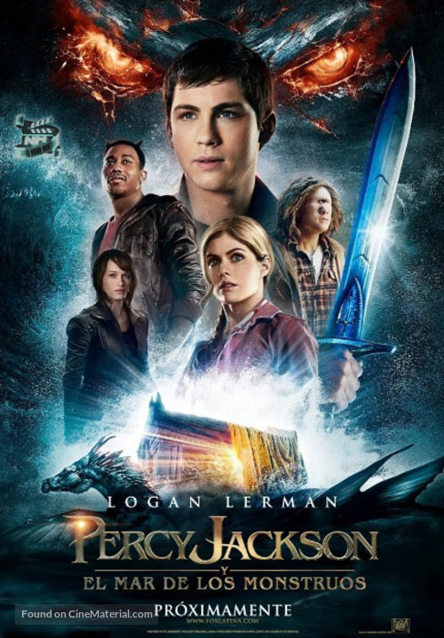 Percy Jackson: Sea of Monsters - Mexican Movie Poster