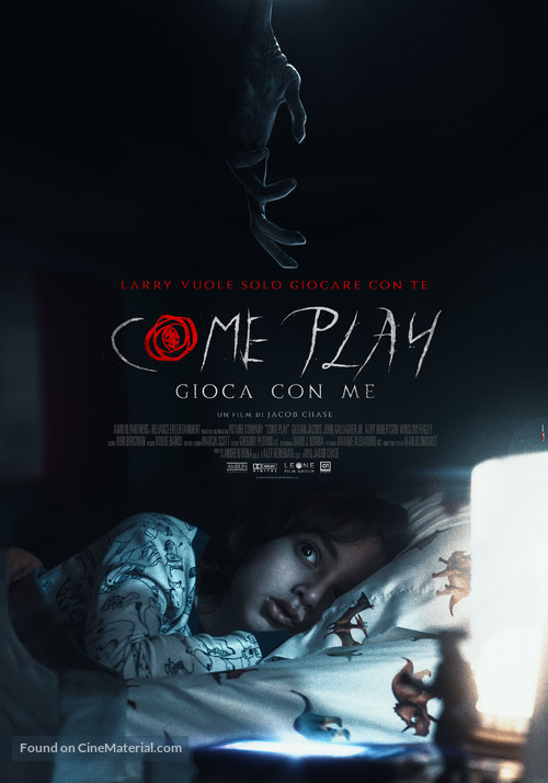 Come Play - Italian Movie Poster