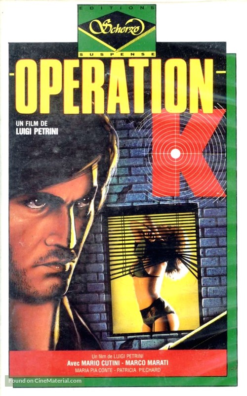 Operazione Kappa: sparate a vista - French VHS movie cover