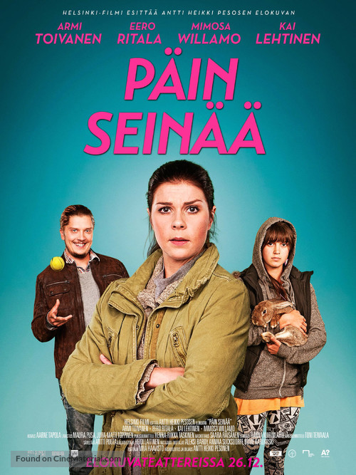 P&auml;in sein&auml;&auml; - Finnish Movie Poster
