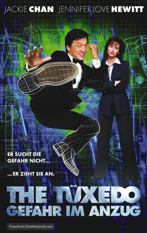 The Tuxedo - German VHS movie cover