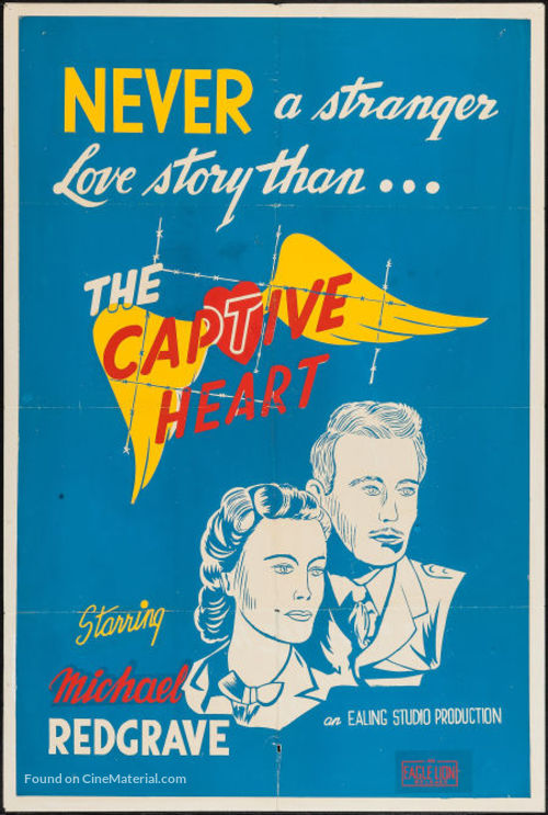 The Captive Heart - British Movie Poster