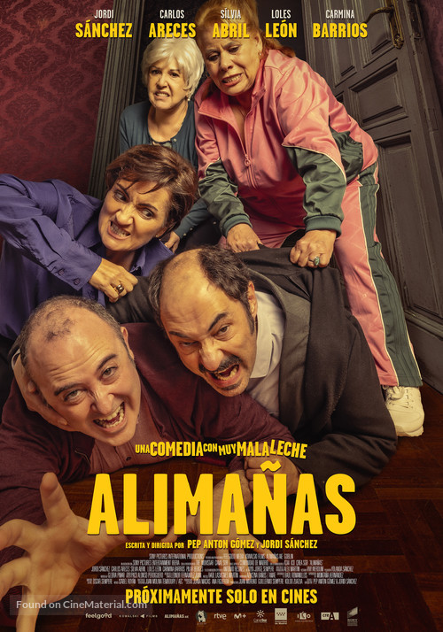 Alima&ntilde;as - Spanish Movie Poster