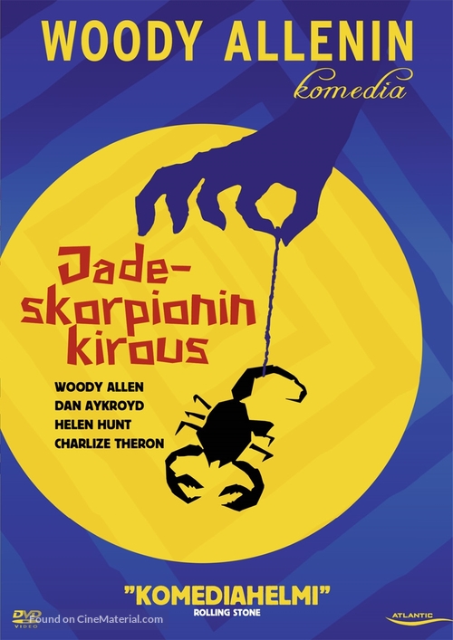 The Curse of the Jade Scorpion - Finnish DVD movie cover