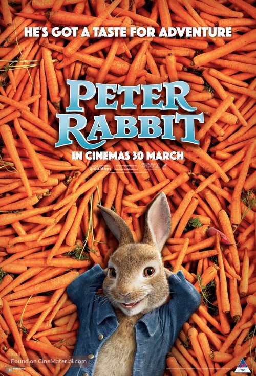 Peter Rabbit - South African Movie Poster