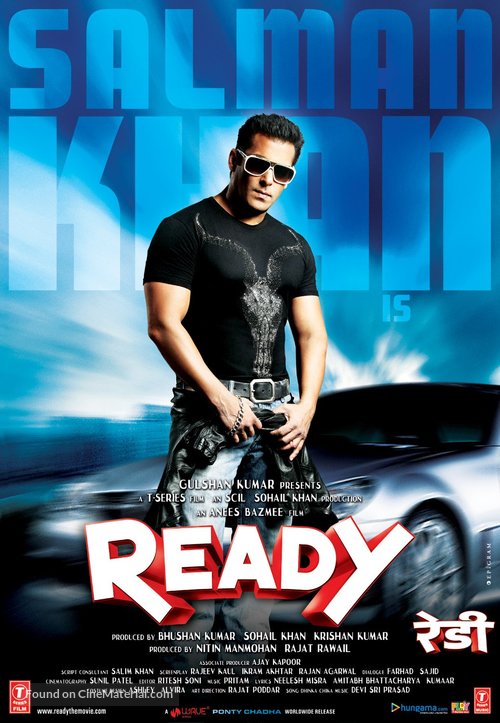 Ready - Indian Movie Poster