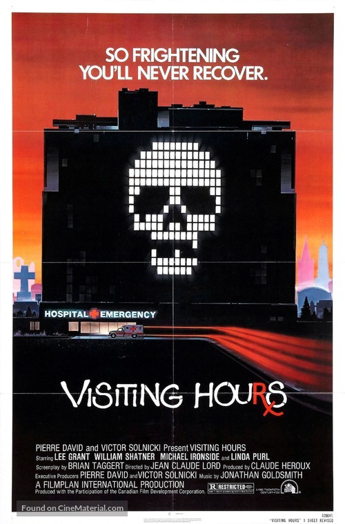 Visiting Hours - Movie Poster