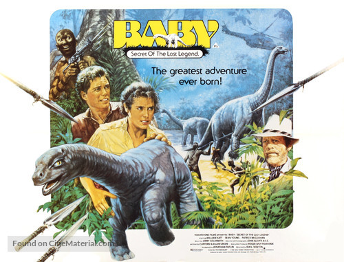 Baby: Secret of the Lost Legend - British Movie Poster