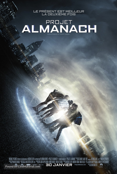 Project Almanac - Canadian Movie Poster