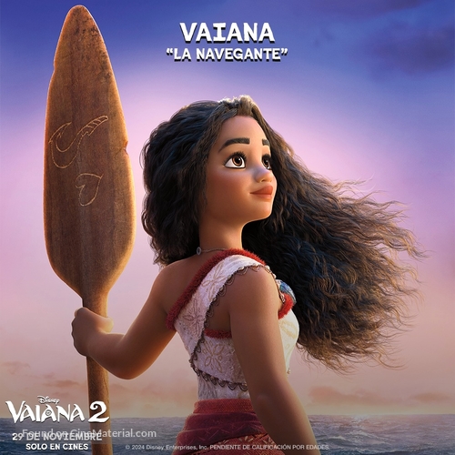 Moana 2 - Spanish Movie Poster