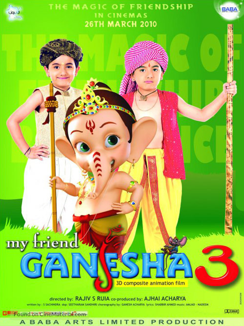 My Friend Ganesha 3 - Indian Movie Poster
