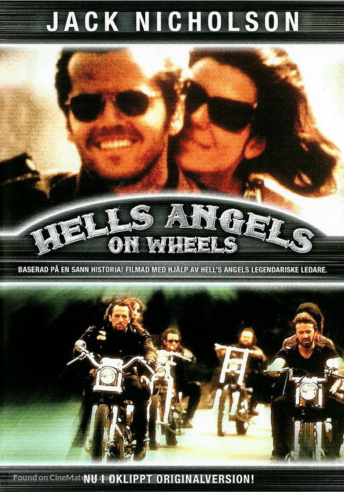 Hells Angels on Wheels - Swedish DVD movie cover