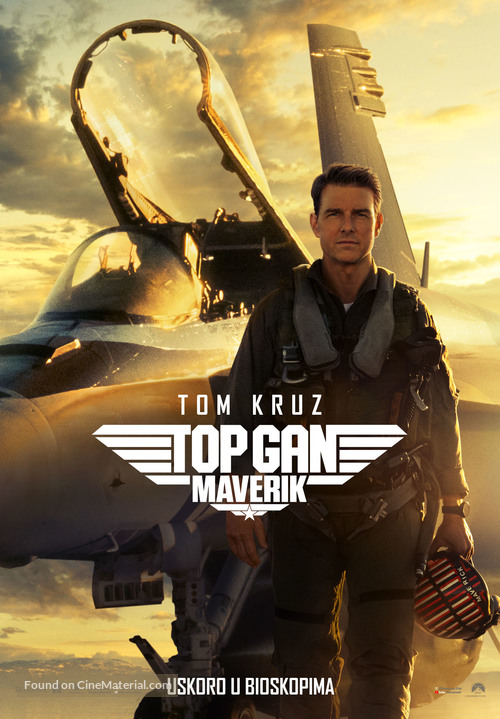 Top Gun: Maverick - Serbian Movie Poster