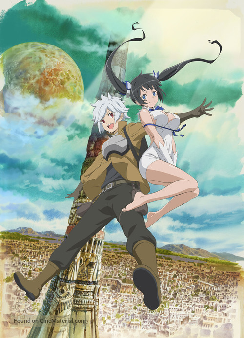 &quot;Dungeon ni Deai wo Motomeru no wa Machigatteiru Darou ka&quot; - Key art