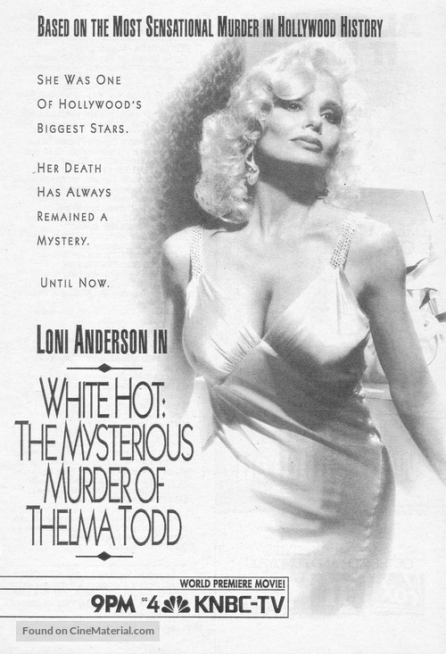 White Hot: The Mysterious Murder of Thelma Todd - poster