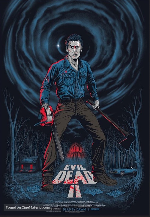 Evil Dead II - Canadian poster