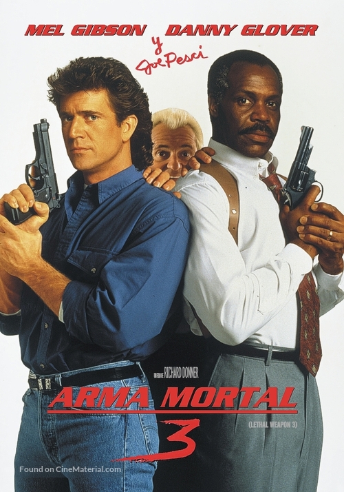 Lethal Weapon 3 - Argentinian DVD movie cover