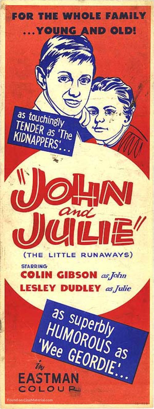 John and Julie - British Movie Poster