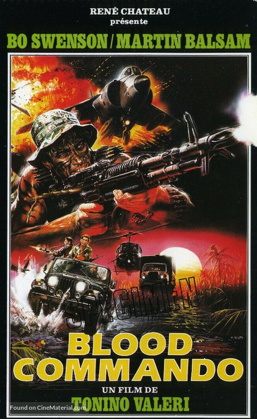 La sporca insegna del coraggio - French VHS movie cover