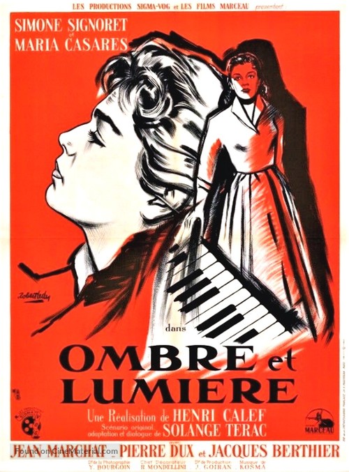 Ombre et lumi&egrave;re - French Movie Poster