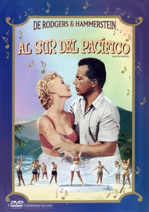 South Pacific - Spanish DVD movie cover