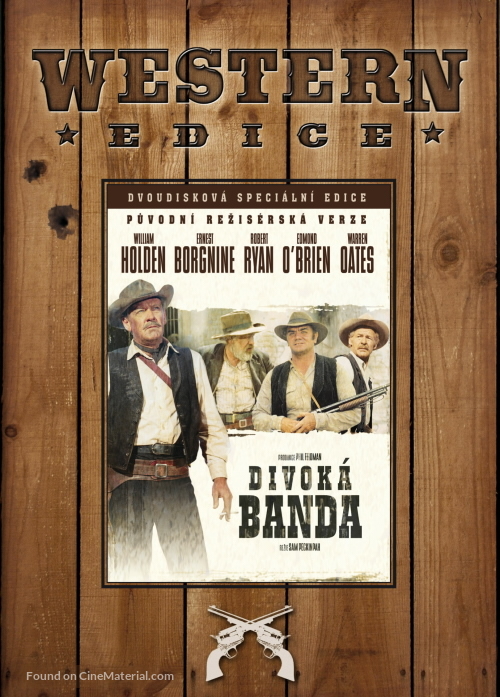 The Wild Bunch - Czech DVD movie cover