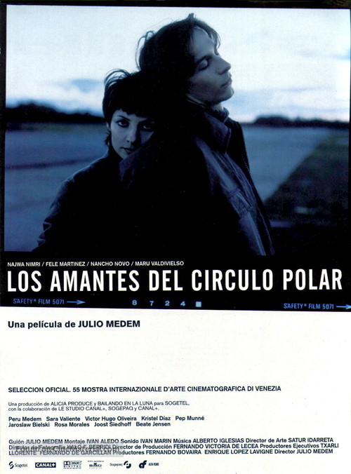 Amantes del C&iacute;rculo Polar, Los - Spanish Movie Poster
