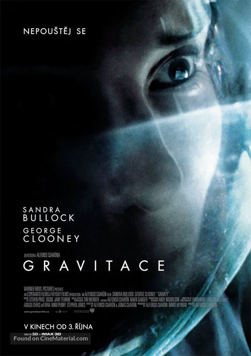 Gravity - Czech Movie Poster