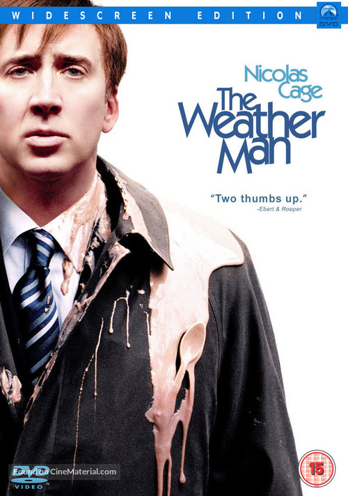 The Weather Man - British DVD movie cover