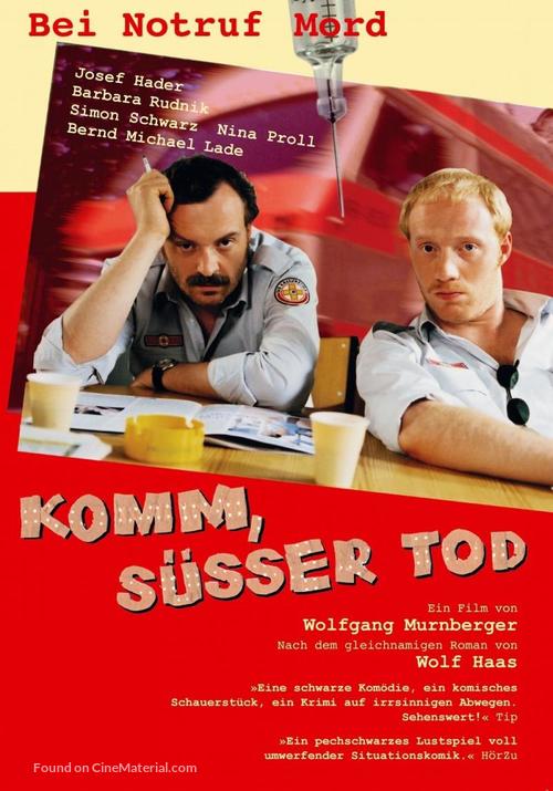 Komm, s&uuml;&szlig;er Tod - German DVD movie cover