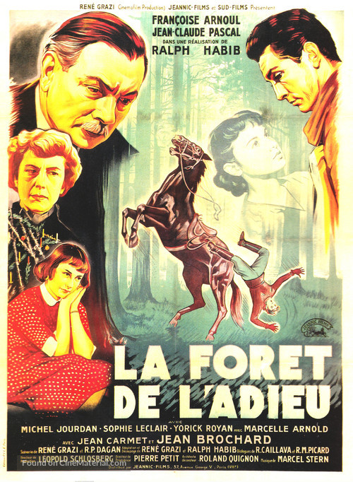 La for&ecirc;t de l&#039;adieu - French Movie Poster