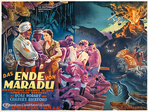 East of Borneo - German Movie Poster