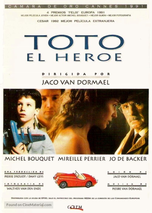 Toto le h&eacute;ros - Spanish Movie Poster