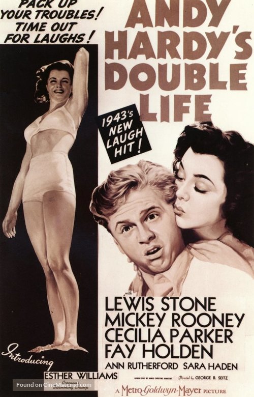 Andy Hardy&#039;s Double Life - Movie Poster