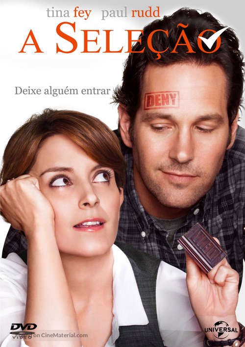 Admission - Brazilian DVD movie cover