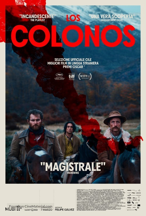 Los colonos - Italian Movie Poster