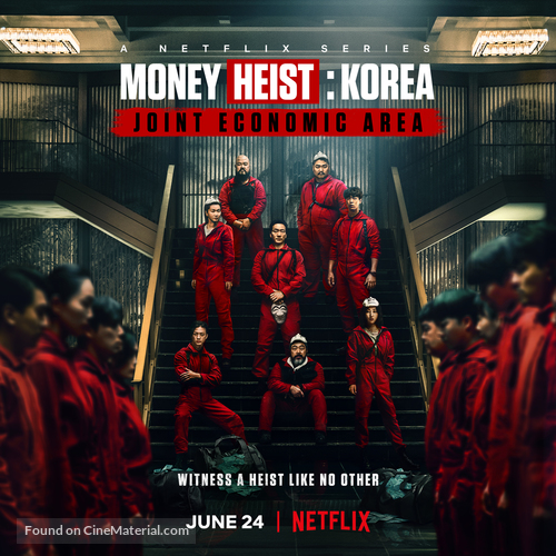 &quot;Money Heist: Korea - Joint Economic Area&quot; - British Movie Poster