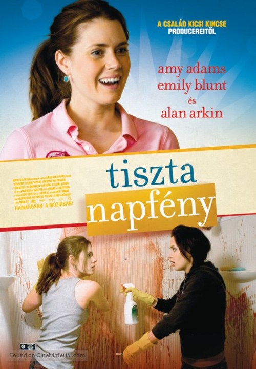 Sunshine Cleaning - Hungarian Movie Poster