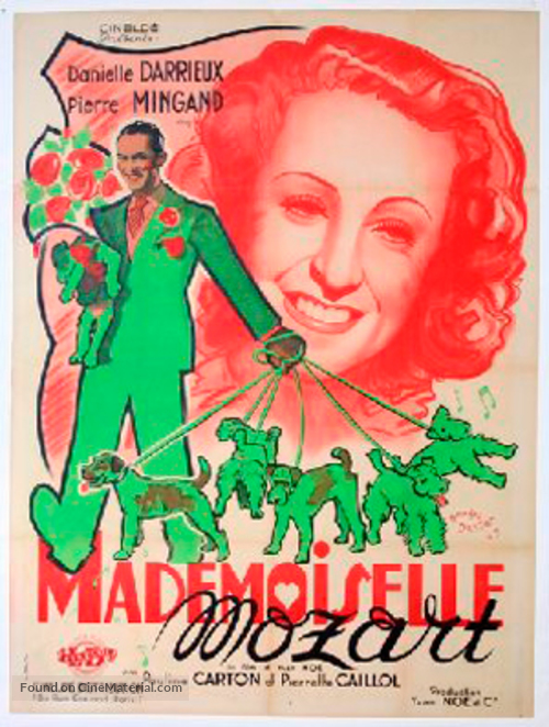 Mademoiselle Mozart - French Movie Poster